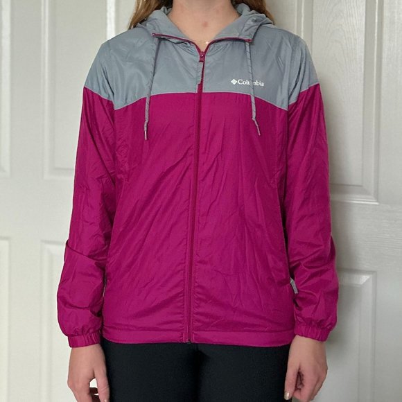 Columbia Fleece Windbreaker Jacket - Picture 1 of 6
